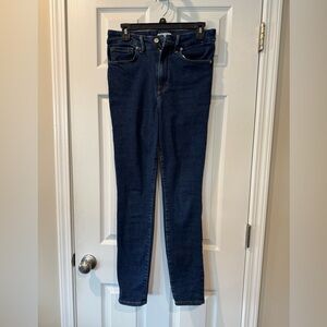 GOOD AMERICAN ALWAYS FITS GOOD WAIST SKINNY JEANS